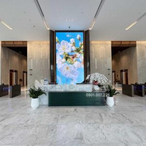 Sảnh lễ tân tại tòa nhà The Nexus Tower