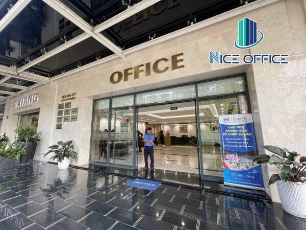 Công chỉnh vào tòa nhà BSI Tower