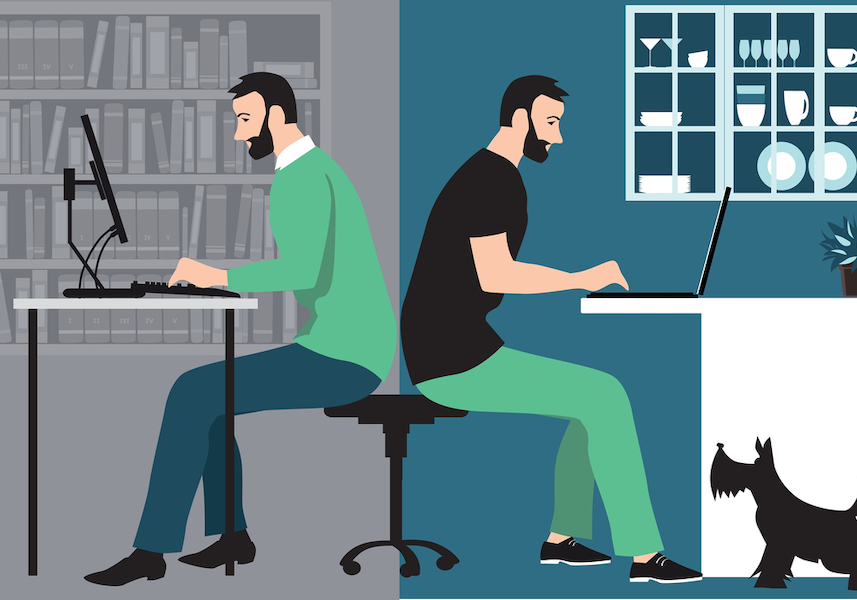Hybrid Working là mô hình làm việc kết hợp tại văn phòng và từ xa