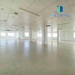 Mặt bằng trống nguyên sàn tại tòa nhà STA Kha Vạn Cân