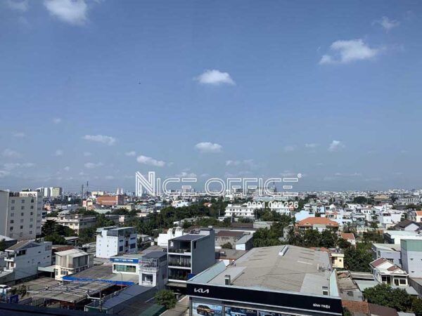 View nhìn từ tầng 6 tòa nhà New City Building