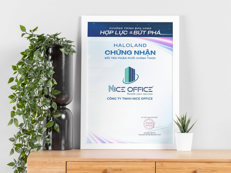 Nice Office là đơn vị hợp tác chiến lược của Halo Building