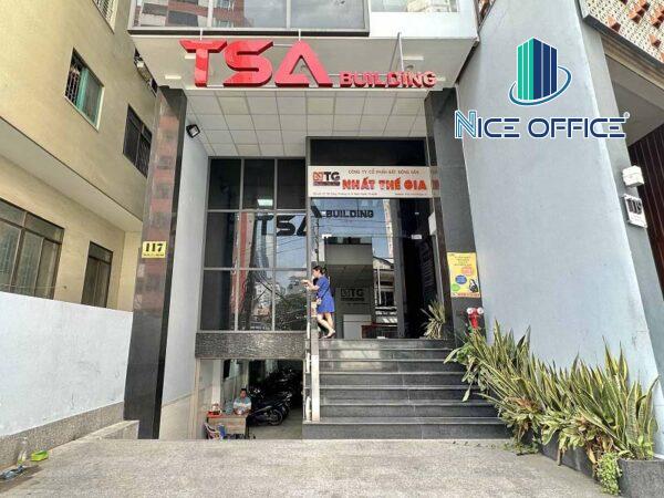 Mặt tiền tòa nhà TSA Tân Cảng