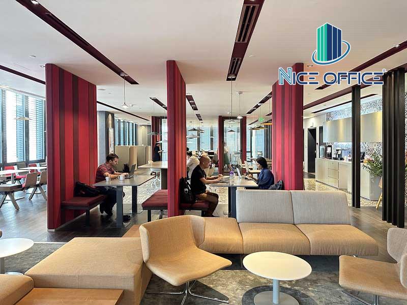 Không gian sử dụng chung tại Regus Deutsches Haus