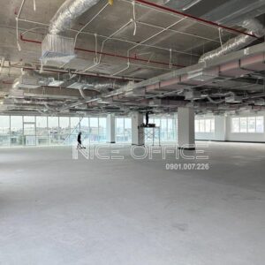Mặt bằng trống đã hoàn thiện tại tòa nhà Victory Tower Nguyễn Oanh