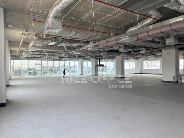 Mặt bằng trống đã hoàn thiện tại tòa nhà Victory Tower Nguyễn Oanh