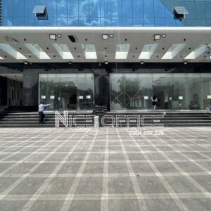 Mặt tiền tòa nhà Victory Tower Nguyễn Oanh