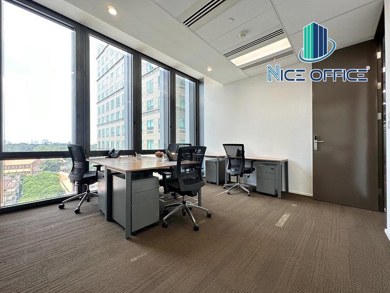 Văn phòng trọn gói 5 chỗ tại Regus Deutsches Haus với view thông thoáng