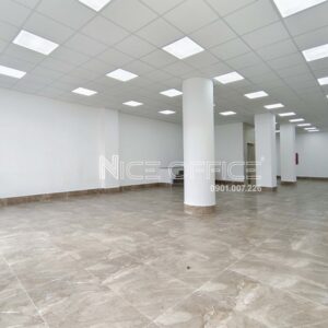 Mặt bằng trống tại tầng trệt tòa nhà Halo Building Hai Bà Trưng