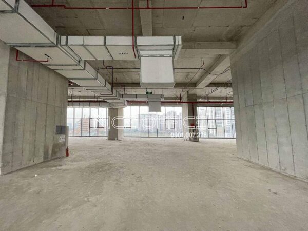 Mặt bằng trống điển hình tại tòa hà Lumiere Riverside