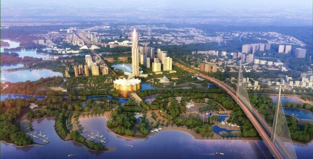 Phối cảnh dự án Smart City - Phương Trạch Tower