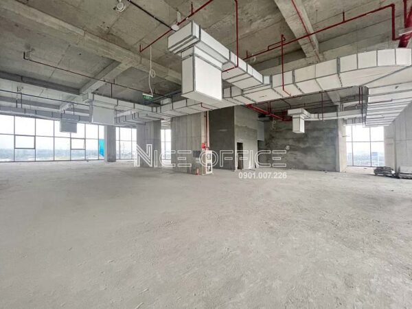 Sàn văn phòng điển hình cho thuê tại tòa nhà Lumiere Riverside