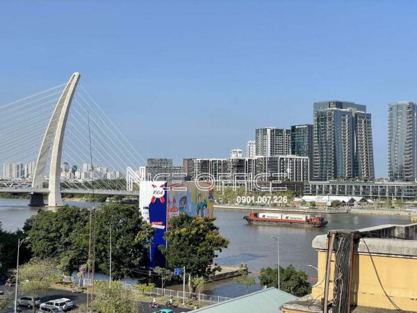 View nhìn từ tầng 5 tòa nhà Bình Minh Building