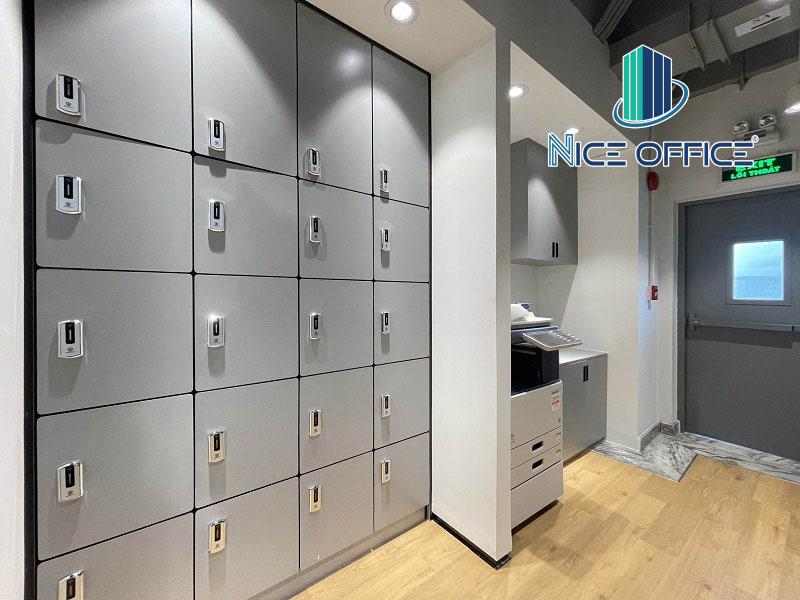 Khu vực looker tại văn phòng trọn gói The Nexx