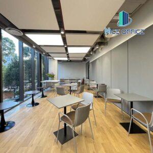 Khu vực Lounge tại văn phòng trọn The Nexx