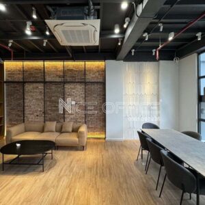 Khu vực tiếp khách chung tại tầng 2 tòa nhà The Root Building