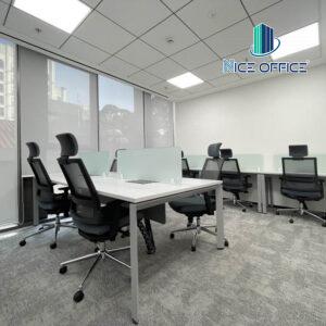 Văn phòng làm việc 8 chỗ tại văn phòng trọn gói The Nexx
