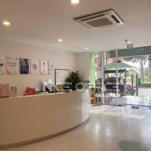 Lễ tân tại tòa nhà The Edu House quận 2