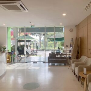 Sảnh đón khách tại tòa nhà The Edu House Sala