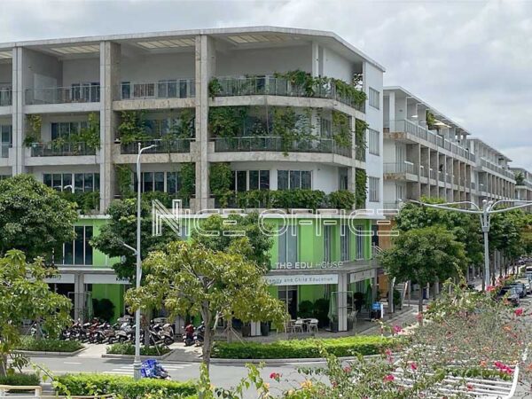 Toàn cảnh tòa nhà Edu House Sala Quận 2
