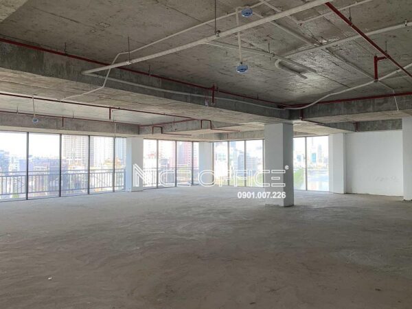 Mặt bằng trống tại VTO Building có view sông thông thoáng