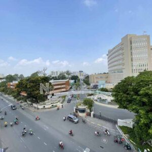 View từ tầng 5 tòa nhà 88 Nguyễn Thái Sơn Building