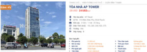 Nice Office luôn niêm yết rõ giá và phí dịch vụ thuê văn phòng cho từng toà nhà trên website của mình