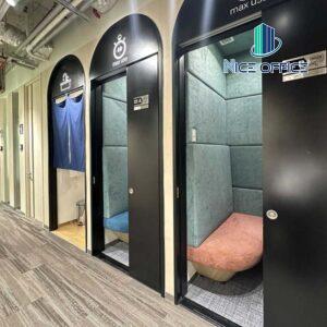 Khu vực phone booth tại Cocoro The Nexus