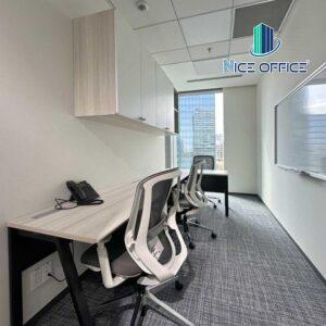 Văn phòng 3 chỗ tại Cocoro The Nexus