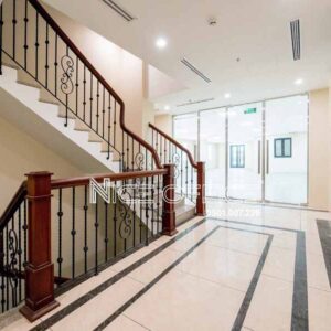 Lối thang bộ tại tòa nhà TLE Building