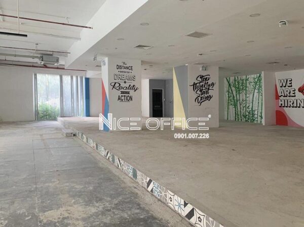 Mặt bằng trống cho thuê tại tòa nhà River Garden Building