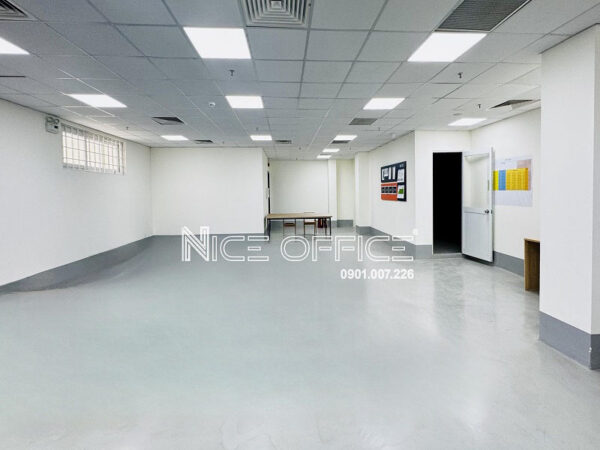 Mặt bằng trống cho thuê tại tòa nhà Zeta building
