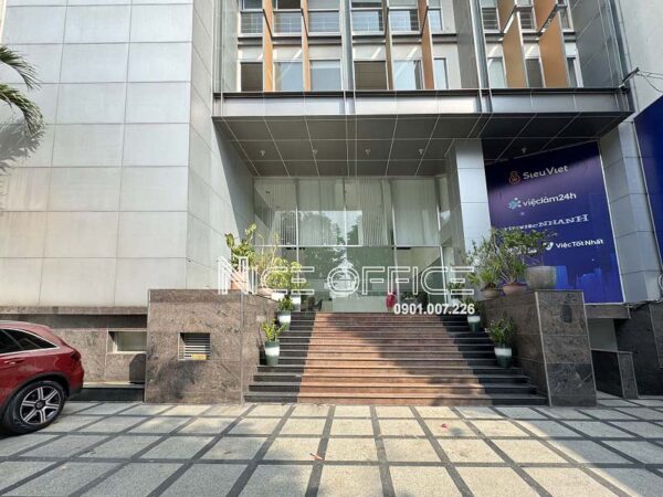 Mặt tiền tòa nhà G8 Golden Building Trần Cao Vân