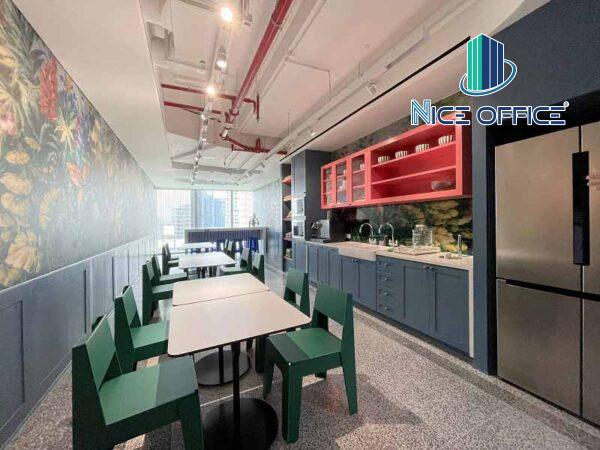 Pantry tại TEC The Nexus văn phòng trọn gói quận 1