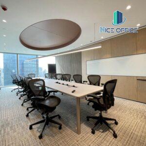 Phòng họp tại văn phòng trịn gói TEC The Nexus