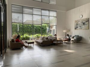 Khu sảnh chờ khách tại tầng trệt