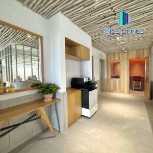 Khu vực tiện ích sử dụng chung khi thuê văn phòng tại Dreamplex Lê Hiến Mai