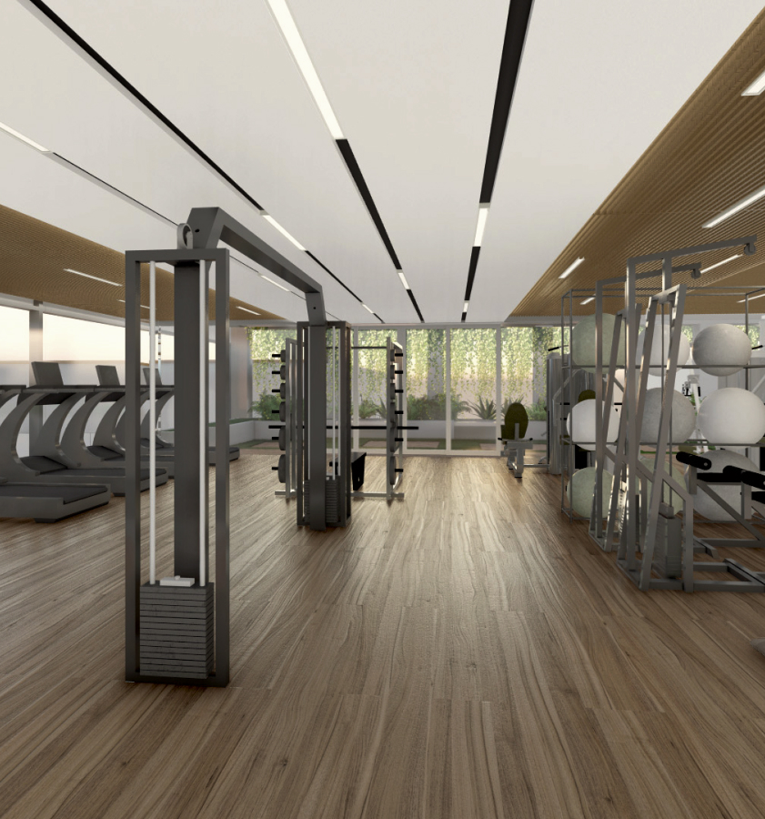 Phòng Gym bên trong E.Town 6