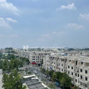 View toàn cảnh khu dân cư Cityland nhìn từ tầng 6 tòa nhà Park Hills Palace