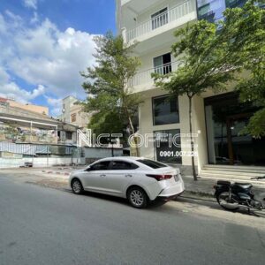 Đường Hoàng Dư Khương phía trước tòa nhà Halo Building