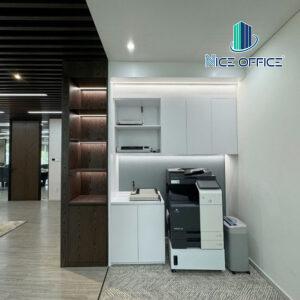 Khu vực in ấn tại văn phòng trọn gói Pearl 5 Center