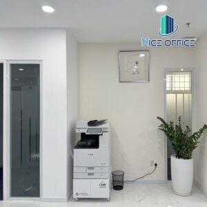 Khu vực in ấn tại văn phòng trọn gói HQ Zeta Building