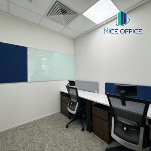 Phòng làm việc 2 chỗ tại văn phòng trọn gói Pearl 5 Center