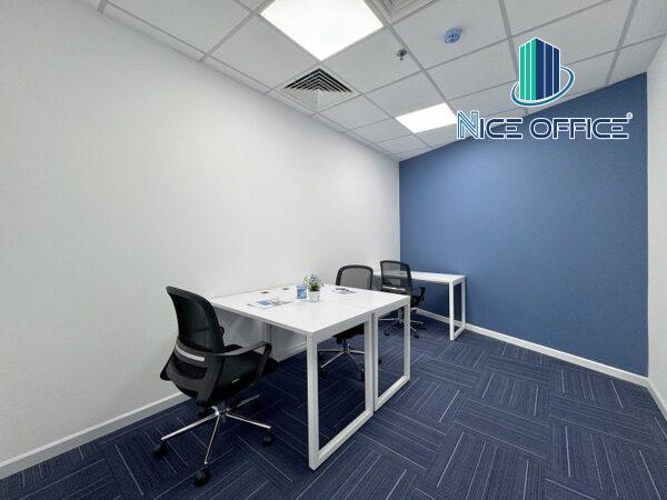 Phòng làm việc trọn gói 3 chỗ tại HQ Zeta Building