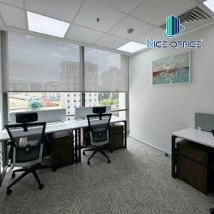 Phòng làm việc 3 chỗ tại văn phòng trọn gói Pearl 5 Center