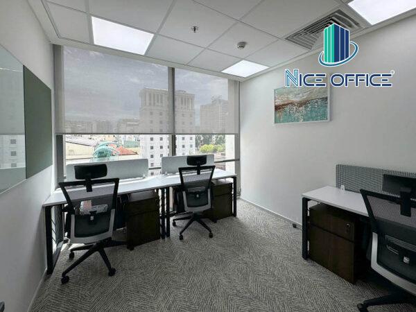 Phòng làm việc 3 chỗ tại văn phòng trọn gói Pearl 5 Center
