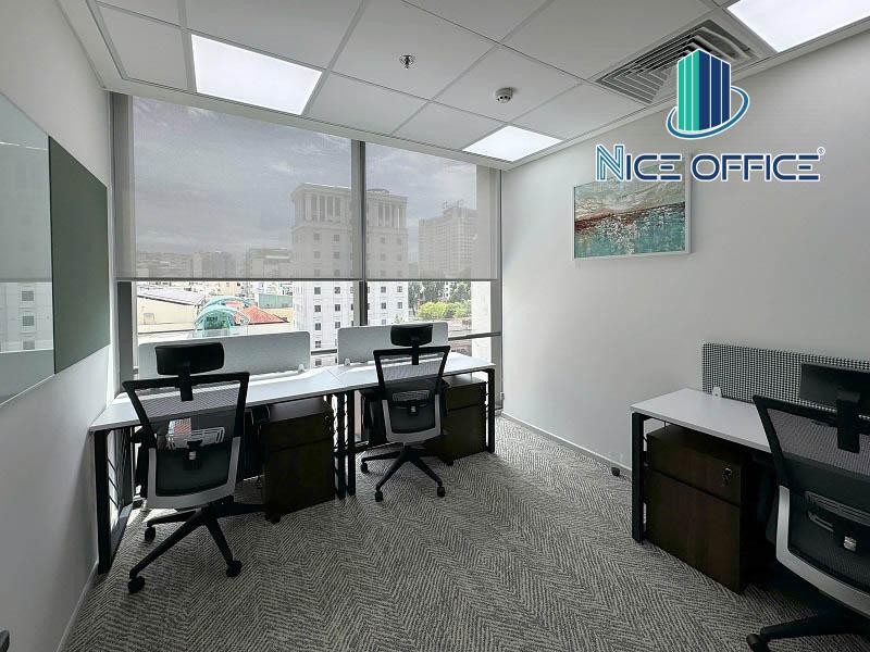 Phòng làm việc 3 chỗ tại văn phòng trọn gói Pearl 5 Center