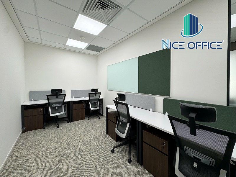Phòng làm việc 4 chỗ tại văn phòng trọn gói Pearl 5 Center
