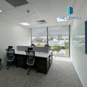 Phòng làm việc 6 chỗ tại văn phòng trọn gói Pearl 5 Center