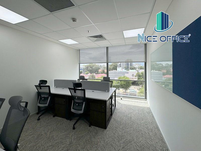 Phòng làm việc 6 chỗ tại văn phòng trọn gói Pearl 5 Center